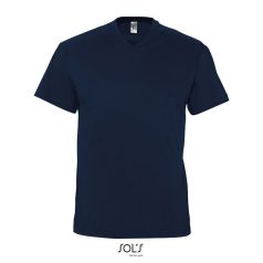   Tricou la baza gatului, Barbati, maneca scurta, SOL'S, 2401E11563, Bumbac, Albastru navy, 3XL