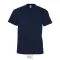 Tricou la baza gatului, Barbati, maneca scurta, SOL'S, 2401E11566, Bumbac, Albastru navy, S