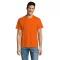 Tricou la baza gatului cu maneca scurta, Barbati, SOL'S, 2601E12271, Bumbac, Portocaliu, XL