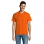 Tricou la baza gatului cu maneca scurta, Barbati, SOL'S, 2601E12271, Bumbac, Portocaliu, XL