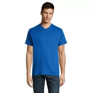   Tricou la baza gatului cu maneca scurta, Barbati, SOL'S, 2601E12278, Bumbac, Albastru Royal, XXL