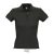 PEOPLE-WOMEN POLO-210g, Cotton, black, TWIN, L