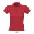 PEOPLE-WOMEN POLO-210g, Cotton, red, TWIN, L