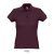 PASSION-WOMEN POLO-170g, Cotton, Burgundy, TWIN, L