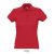 PASSION-WOMEN POLO-170g, Cotton, red, TWIN, L