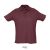 SUMMER II-POLO-170-BARBAȚI, Cotton, Burgundy, TWIN, L