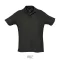 SUMMER II-POLO-170-BARBAȚI, Cotton, black, TWIN, S