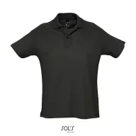 SUMMER II-POLO-170-BARBAȚI, Cotton, black, TWIN, XS