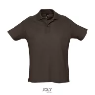 SUMMER II-POLO-170-BARBAȚI, Cotton, Chocolate, TWIN, XL
