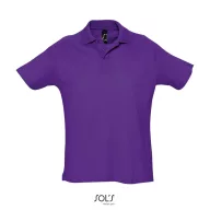 SUMMER II-POLO-170-BARBAȚI, Cotton, Dark Purple, TWIN, S