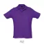 SUMMER II-POLO-170-BARBAȚI, Cotton, Dark Purple, TWIN, XXL