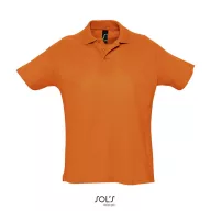 SUMMER II-POLO-170-BARBAȚI, Cotton, orange, TWIN, L