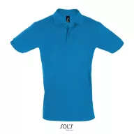   Tricou Polo Barbati, 42FEB234459, Perfect Men, Bumbac, Masculin, Albastru Aqua, S