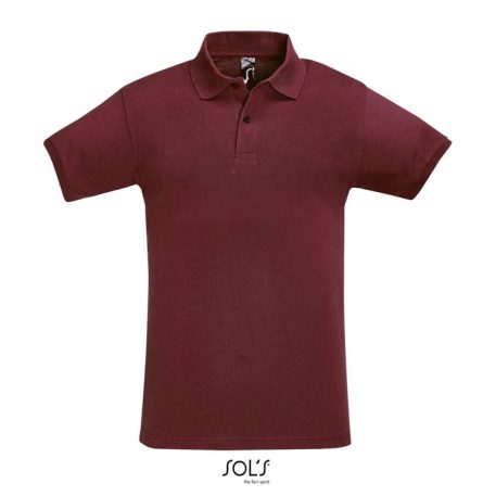 Tricou Polo Barbati, 42FEB234473, Perfect Men, Bumbac, Masculin, Burgundy, XXL