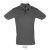 Tricou Polo, Barbati, maneca scurta, SOL'S, 2401E11650, Bumbac, Gri inchis, 3XL