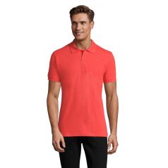   Tricou Polo, Barbati, maneca scurta, SOL'S, 2401E11683, Bumbac, Rosu hibiscus, L