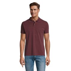   Tricou Polo, Barbati, maneca scurta, SOL'S, 2401E11689, Bumbac, Rosu cenusiu, L