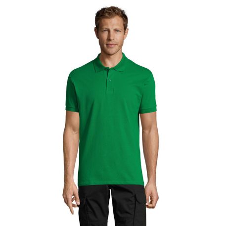 Tricou Polo, Barbati, maneca scurta, SOL'S, 2401E11696, Bumbac, Verde kelly, 5XL