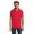 Tricou Polo, Barbati, maneca scurta, SOL'S, 2401E11701, Bumbac, Rosu, 5XL