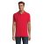 Tricou Polo, Barbati, maneca scurta, SOL'S, 2401E11701, Bumbac, Rosu, 5XL