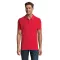 Tricou Polo, Barbati, maneca scurta, SOL'S, 2401E11701, Bumbac, Rosu, 5XL
