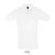 Tricou Polo, Barbati, maneca scurta, SOL'S, 2401E11714, Bumbac, Alb, 4XL