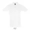 PERFECT-POLO-180g-BARBAȚI, Cotton, white, TWIN, L