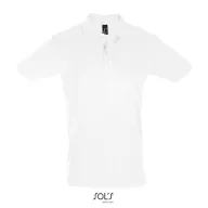 PERFECT-POLO-180g-BARBAȚI, Cotton, white, TWIN, S