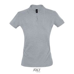   Tricou Polo, Dama, maneca scurta, SOL'S, 2401E11718, Bumbac, Gri melange, 3XL