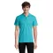 Tricou Polo, Barbati, maneca scurta, SOL'S, 2401E11733, Bumbac, Albastru atoll, M
