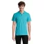Tricou Polo, Barbati, maneca scurta, SOL'S, 2401E11733, Bumbac, Albastru atoll, M