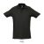 Tricou Polo, Barbati, maneca scurta, SOL'S, 2401E11748, Bumbac, Negru, 4XL