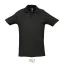 SPRING II-POLO-210-BARBAȚI, Cotton, black, TWIN, M