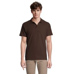   Tricou Polo, Barbati, maneca scurta, SOL'S, 2401E11753, Bumbac, Maro chocolate, XL