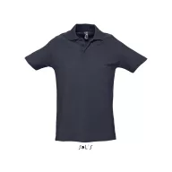 SPRING II-POLO-210-BARBAȚI, Cotton, navy, TWIN, S