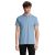 Tricou Polo, Barbati, maneca scurta, SOL'S, 2401E11802, Bumbac, Albastru sky, L