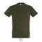 Tricou barbati, 2509E16471, SOL'S, 58x39x33 cm, Bumbac, Verde army, 5XL