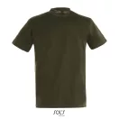 Tricou barbati, 2509E16471, SOL'S, 58x39x33 cm, Bumbac, Verde army, 5XL