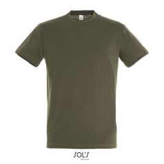REGENT-UNI TSHIRT-150g, Cotton, Army, TWIN, M