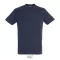 REGENT-UNI TSHIRT-150g, Cotton, French Navy, TWIN, XL