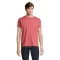 Tricou la baza gatului cu maneca scurta, Unisex, SOL'S, 2601E11543, Bumbac, Roz Folk Twin, M