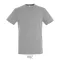 REGENT-UNI TSHIRT-150g, Cotton, Grey Melange, TWIN, XXS
