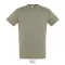REGENT-UNI TSHIRT-150g, Cotton, khaki, TWIN, M