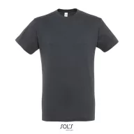Tricou 42FEB234578, Regent, Bumbac, Unisex, Gri Sobolan, 4XL