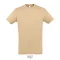 REGENT-UNI TSHIRT-150g, Cotton, Sand, TWIN, M