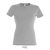 MISS-WOMEN TSHIRT-150g, Cotton, Grey Melange, FEMALE, L