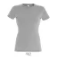 MISS-WOMEN TSHIRT-150g, Cotton, Grey Melange, FEMALE, L