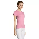 Tricou la baza gatului cu maneca scurta, Femei, SOL'S, 2601E10999, Bumbac, Roz Orchid, XXL