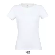 MISS-WOMEN TSHIRT-150g, Cotton, white, FEMALE, L