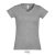 MOON-WOMEN TSHIRT-150g, Cotton, Grey Melange, TWIN, M